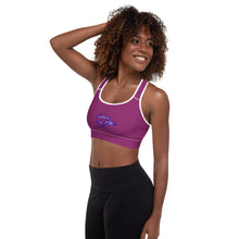 Load image into Gallery viewer, &quot;Purple Purple&quot; Sports Bra