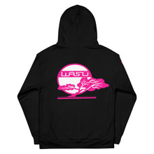 Load image into Gallery viewer, WASU Pink Polar Bear Hoodie (Black)