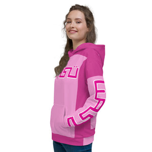 Wasu Fuchsia Sport Hoodie