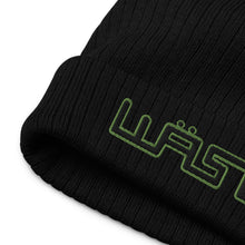 Load image into Gallery viewer, WASU Green Code cuffed beanie