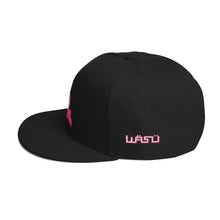 Load image into Gallery viewer, Pink Polar Bear Snapback Hat