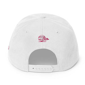 Pink Polar Bear Snapback Hat